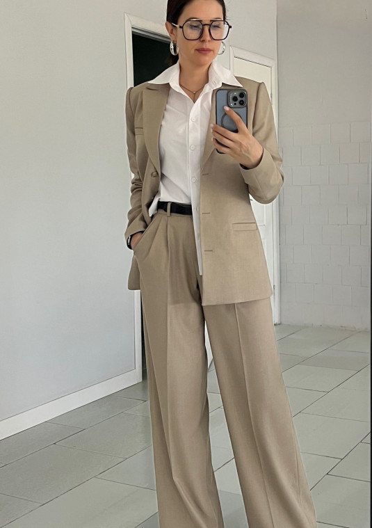 Жакет кольору  пісок - 117.25