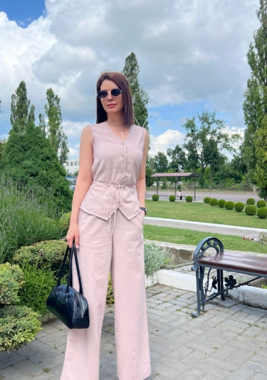 Жилет з льону - 122.25