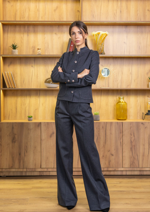 Костюм з жакетом і брюками палаццо - 139.25/138.25