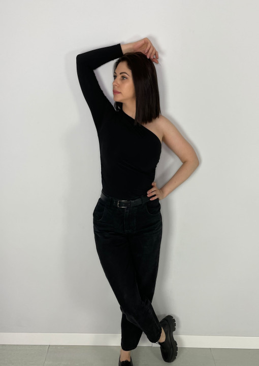 Асиметричний логслів у чорному кольорі - 2.22a