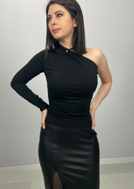 Асиметричний логслів у чорному кольорі - 2.22a