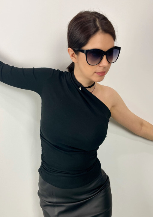 Асиметричний логслів у чорному кольорі - 2.22a