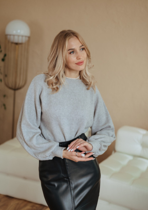 Светр у сірому кольорі - 81.24