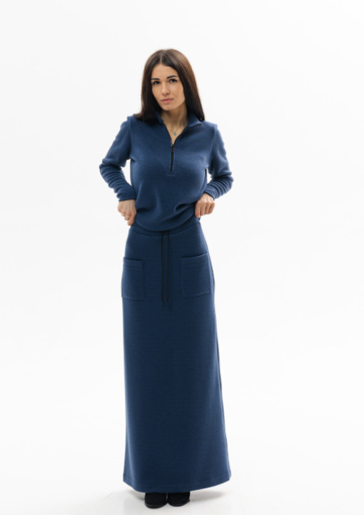 Спідниця в синьому кольорі - 110.24