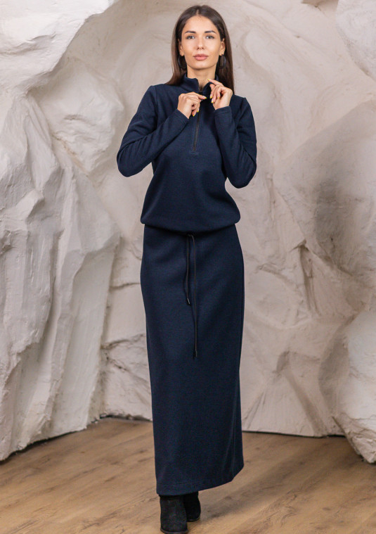 Спідниця в темно- синьому кольорі - 110.24