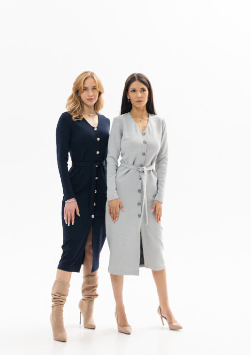 Сукня в  синьому  кольорі - 103.24