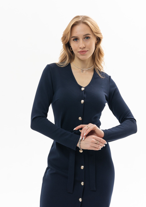 Сукня в  синьому  кольорі - 103.24