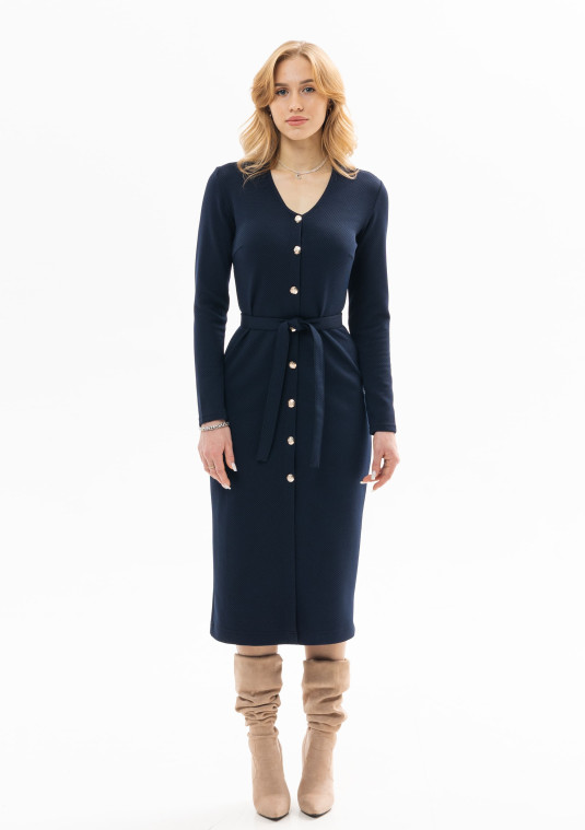 Сукня в  синьому  кольорі - 103.24